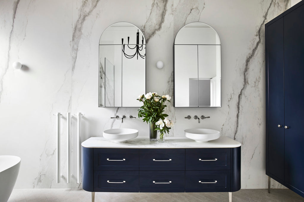 Sydney Handle - Polished Nickel:Hepburn Hardware