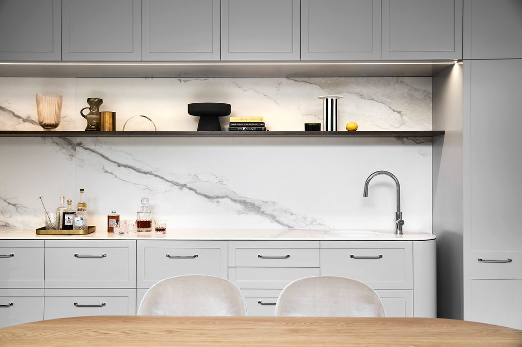 Sydney Handle - Polished Nickel:Hepburn Hardware
