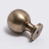 Surrey Knob - Acid Washed Brass:Hepburn Hardware