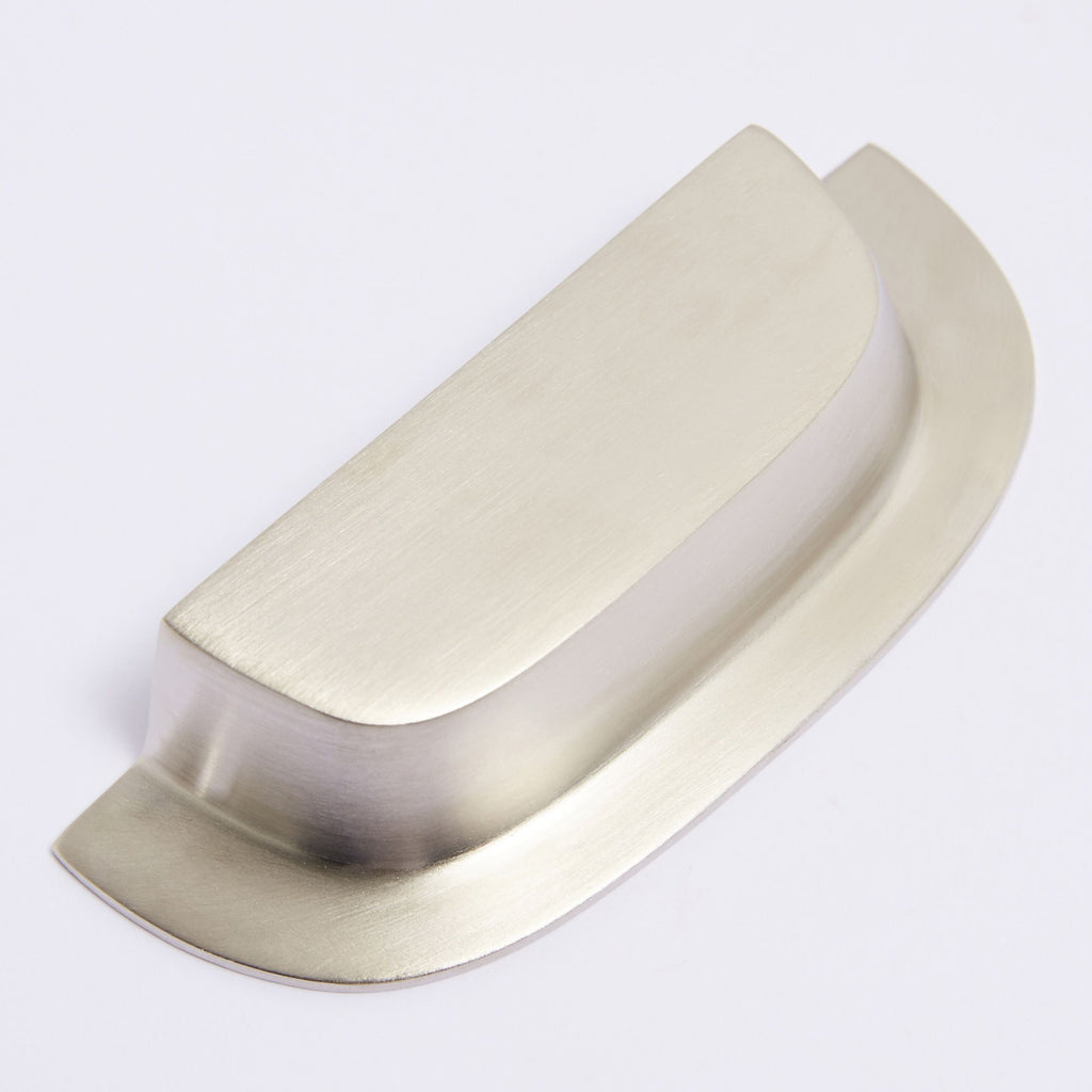 Highland Cup Pull - Satin Nickel:Hepburn Hardware