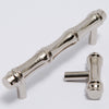 Bamboo Handle - Polished Nickel:Hepburn Hardware