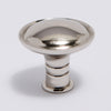 Sydney Knob - Polished Nickel:Polished Nickel:Hepburn Hardware