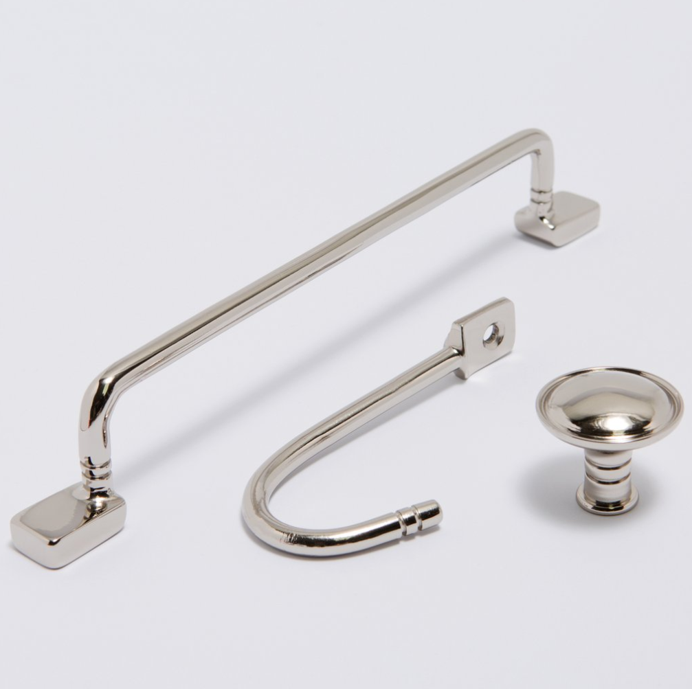 Sydney Knob - Polished Nickel:Hepburn Hardware