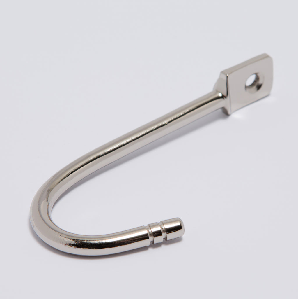 Sydney Hook - Polished Nickel:Polished Nickel:Hepburn Hardware